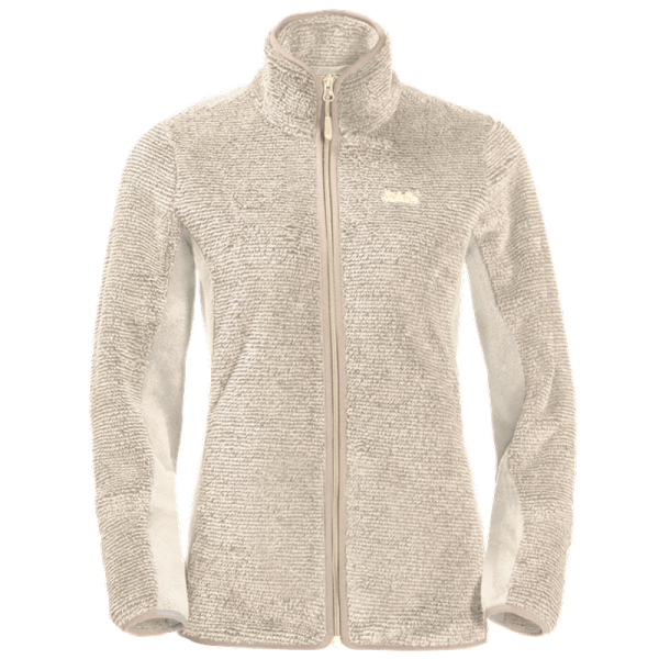 Куртка флисовая Pine Leaf Jacket W (white sand; S)